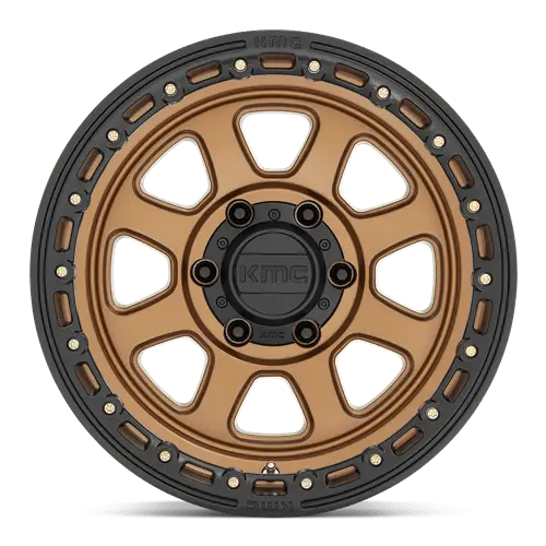 Kmc Km548 17X9-Inch Matte Black Alloy Wheel – 5X5-Inch Bolt Circle, -12Mm Offset 1