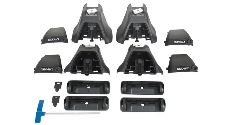 Rhino-Rack Ja4500 2500 Heavy-Duty Roof Rack System – Multi-Fit Crossbar Platform 1