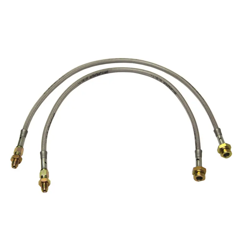 Skyjacker Fbl42 Stainless Steel Front Brake Line Kit For 1974–1975 Jeep Cj5/Cj6 (2.5–4 Inch Lift) 1