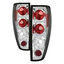 Spyder Auto 5001429 Chrome Euro-Style Tail Light Pair – Oem-Compatible, Stock-Bulb Ready 1