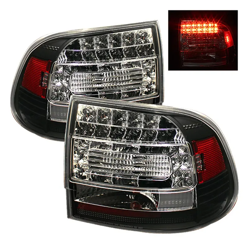 Spyder Auto Led Tail Light Assembly – Plug-And-Play, Stock-Bulb Compatible, Black Housing 1