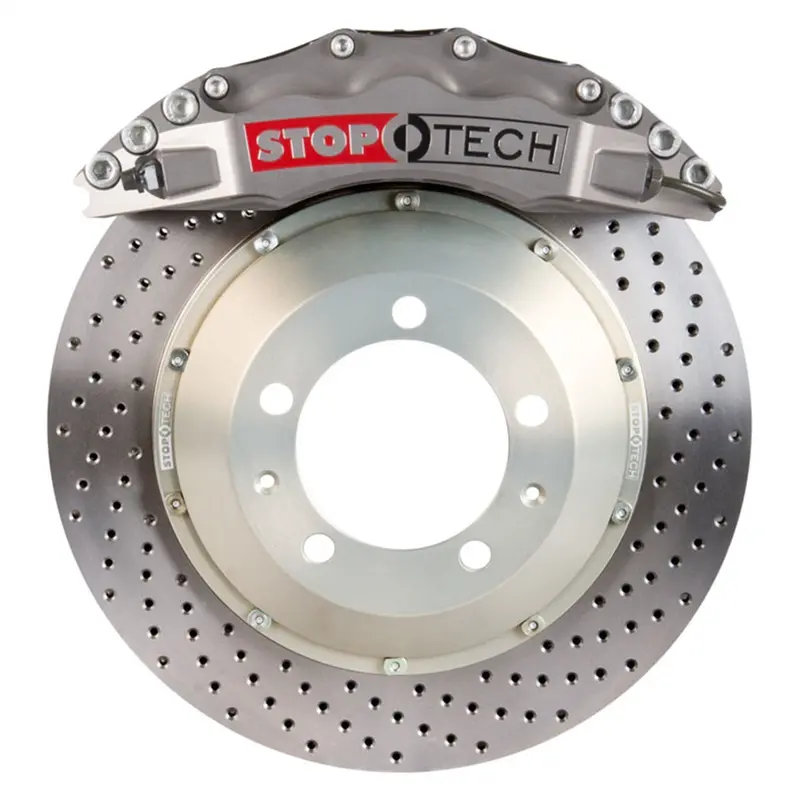 Stoptech 83.B31.6800.R2 Trophy Sport Big Brake Kit – Two-Piece Front Rotors 1