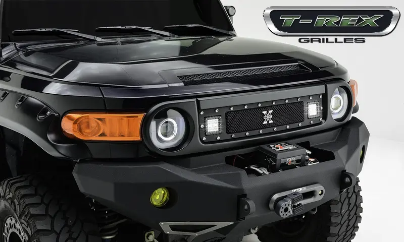 T-Rex Grilles 6319321 Torch Series Led-Integrated Front Grille For Enhanced Visibility And Style 1