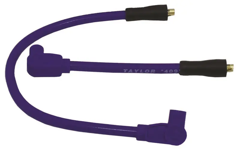 Taylor Cable 13630 Pro Race Ignition Wire Set – Custom-Fit Blue Wires With 90-Degree Boots 1