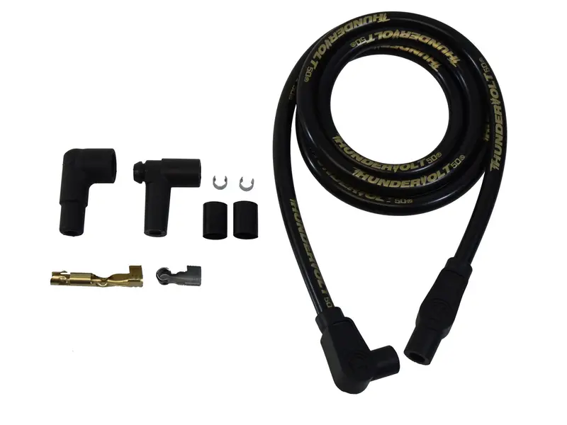 Taylor Cable 45993 Thundervolt 50 Ignition Wire Repair Kit (90°/180° Boots, Black) 1
