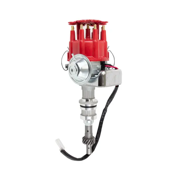 Top Street Performance Jm6710R Ready-To-Run Distributor For Ford 351W Small Block V8 – Red Cap 1