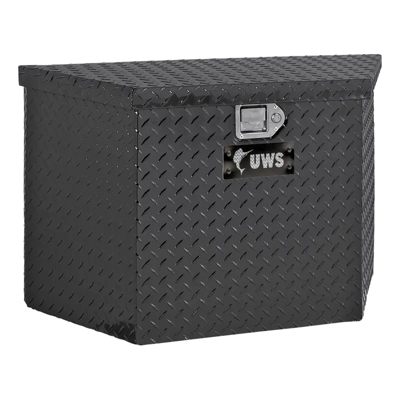 Uws Tbv-34-Blk Gloss Black Aluminum Trailer Tongue Box – 34" Length (Ltl Shipping Required) 1