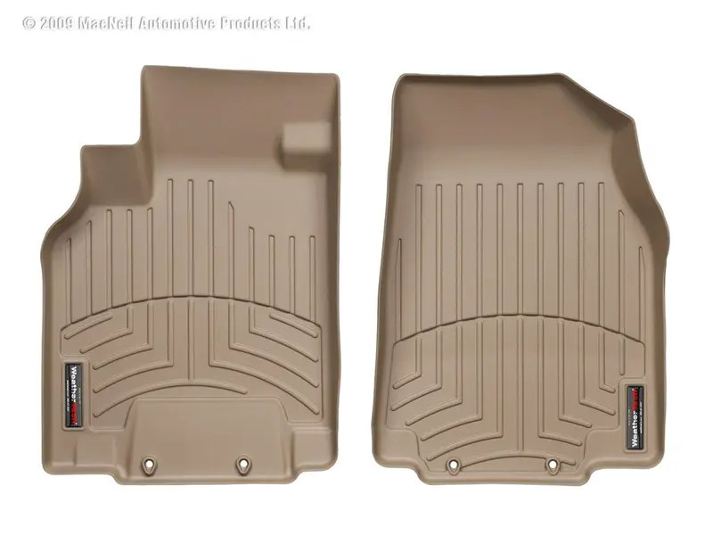 Weathertech 451531 Digitalfit Tan Front Floor Liners 1