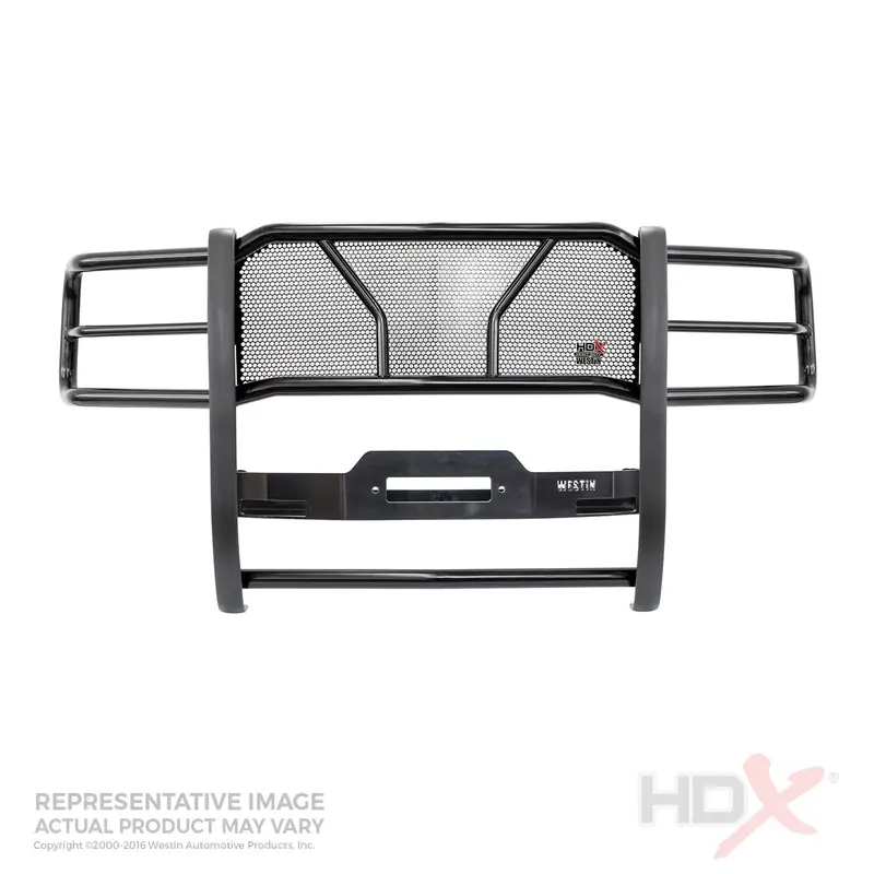 Westin 57-92275 Hdx Winch Mount Grille Guard – Reinforced Steel Construction, Black Powder-Coated Finish 1