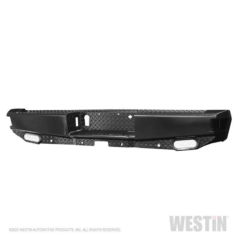 Westin 58-341105 Hdx Bandit Steel Rear Bumper – Black Finish With Mounting Hardware 1